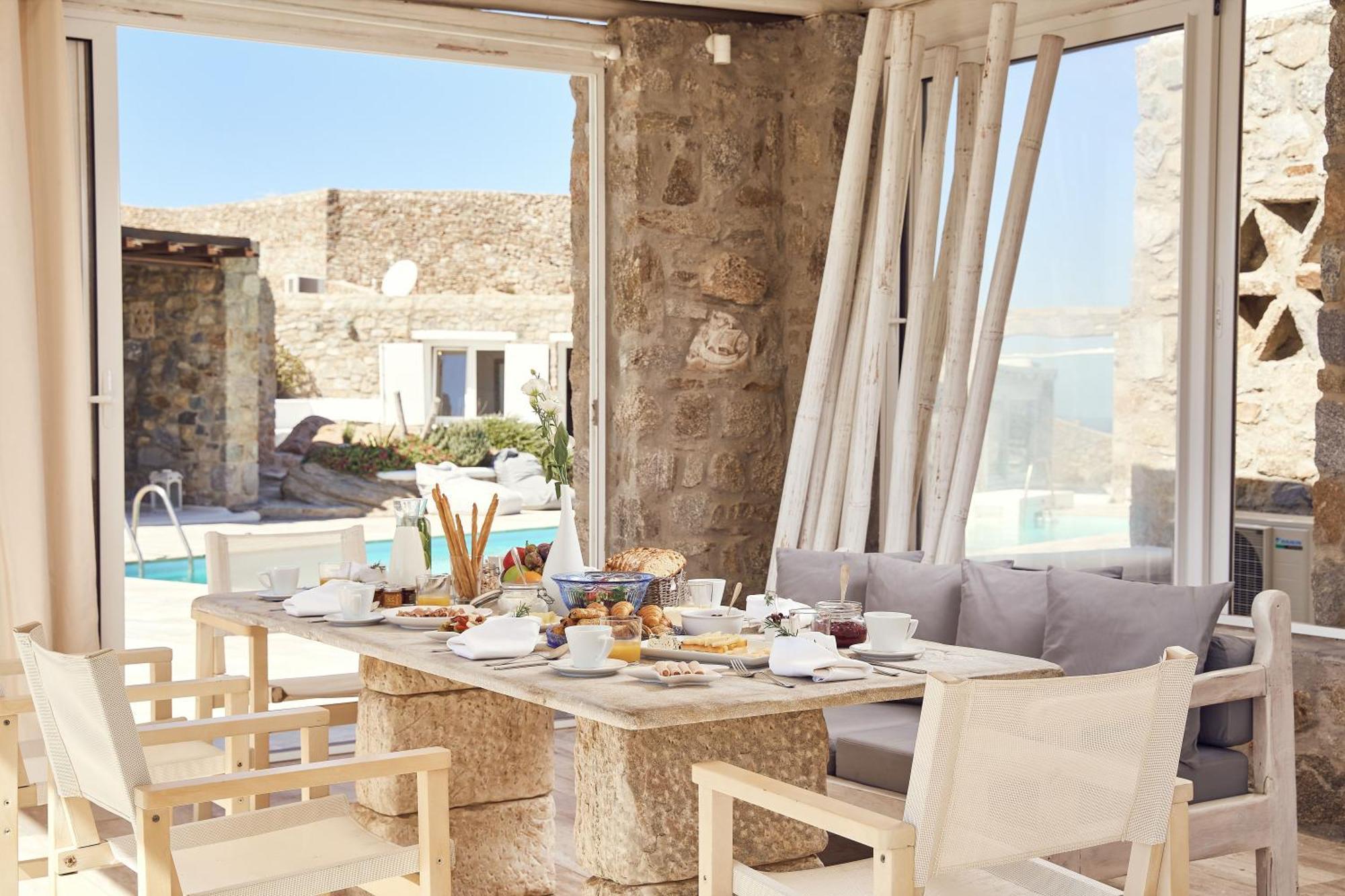 Villa Petrolefko By Ethos Hospitality Ornos  Eksteriør billede